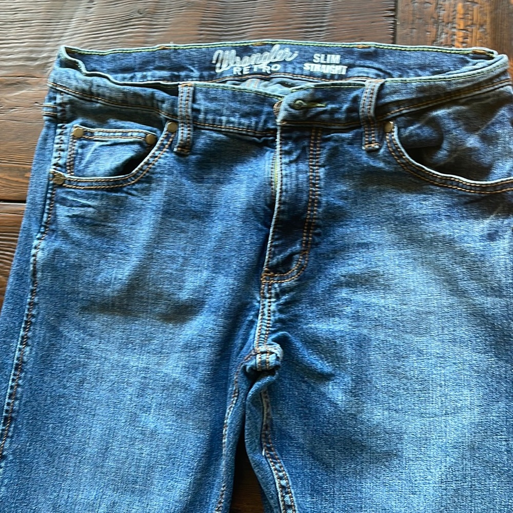 Wrangler Slim Straight Retro Jeans